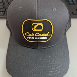 Cub Cadet Pro Series Black & Yellow Patch Cap
